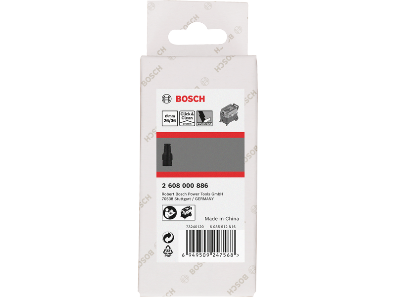 Kombinirani adapter Bosch za električno orodje, Premer: 26/35mm, 2608000886